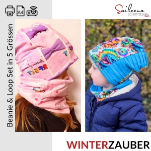 Winterzauber-Set-Beanie--Loop-Kopfumfang-40cm-bis-Erwachsene