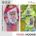 Panel-Hoodie, Grösse 74-164