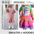 Sweater & Hoodies Add-on "Mädchen", Grösse 50-152